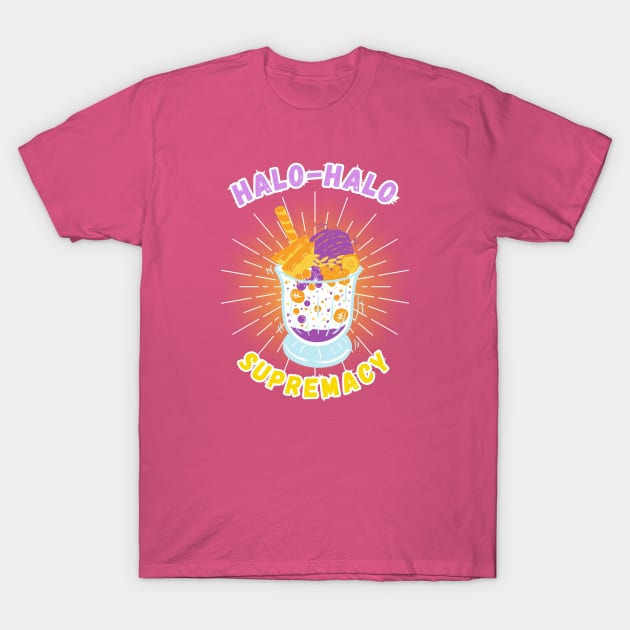 halo-halo supremacy filipino food T-Shirt by Moonwing